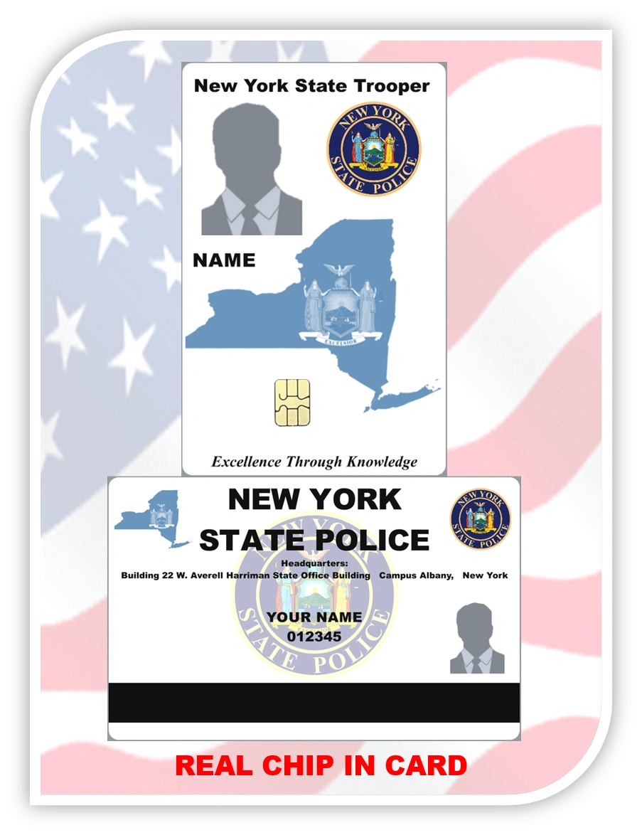 U.S. POLICE NEW YORK STATE POLICE CHIP